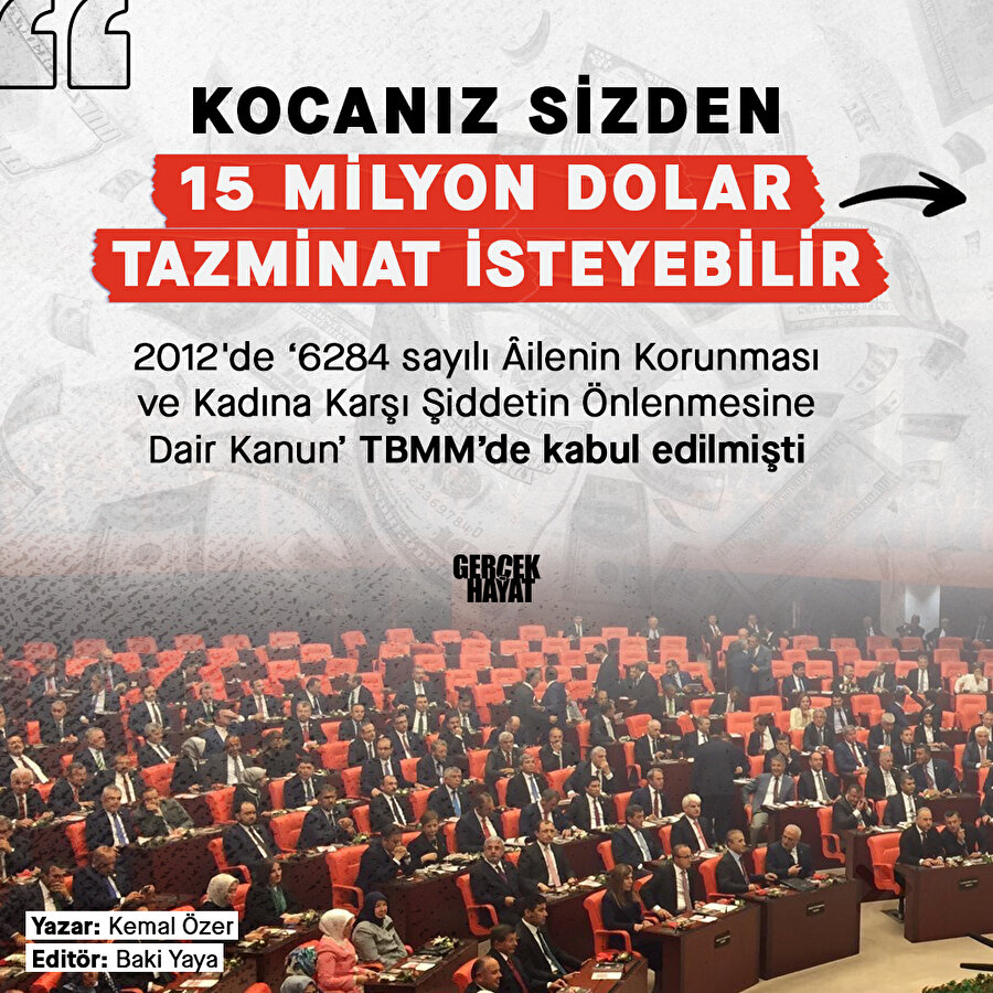 Bu kanunlarla adalet tesis edilemez