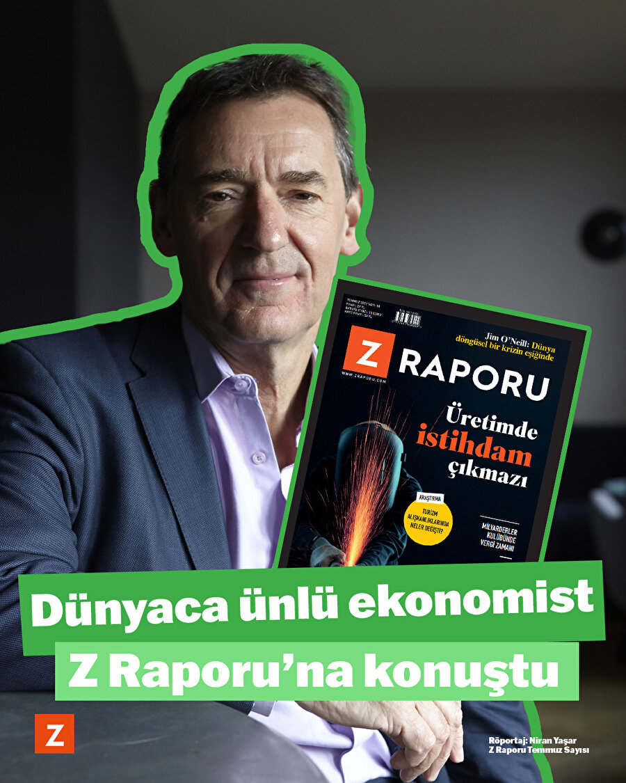 Dünyaca ünlü ekonomist Z Raporu'na konuştu