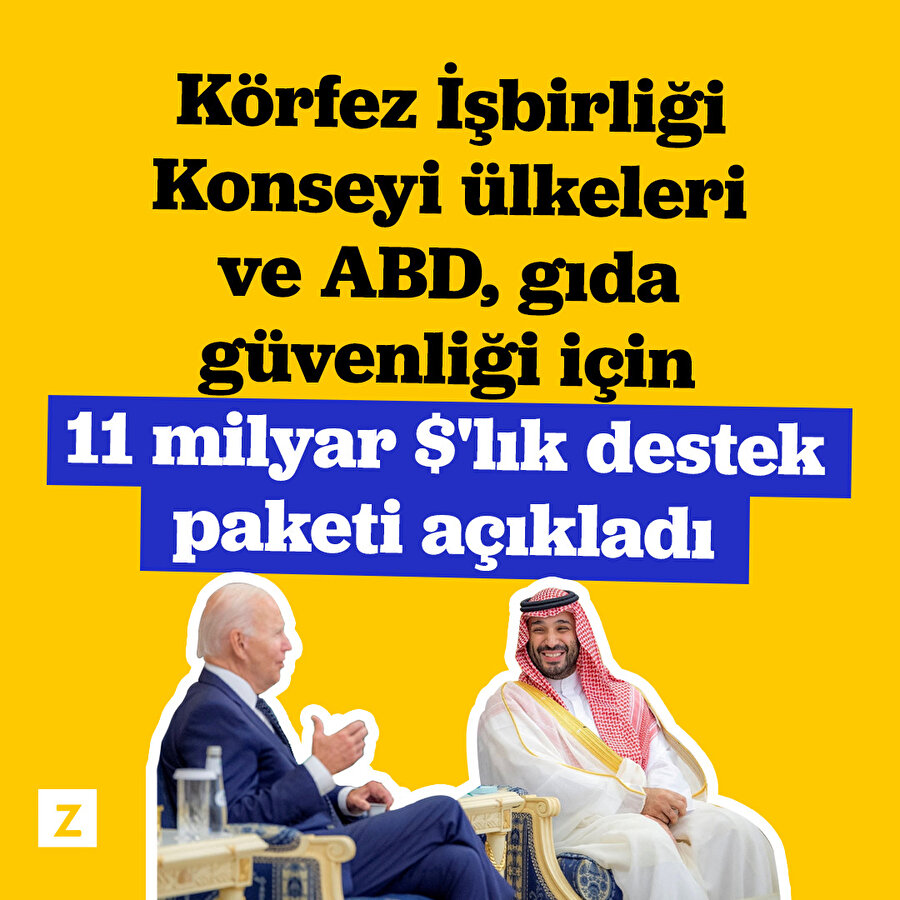 Gıda güvenliği için 11 milyar $'lık destek paketi açıklandı