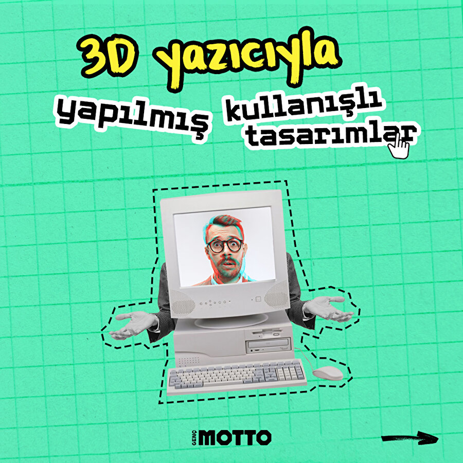 3D yazıcıyla yapılmış kullanışlı tasarımlar 