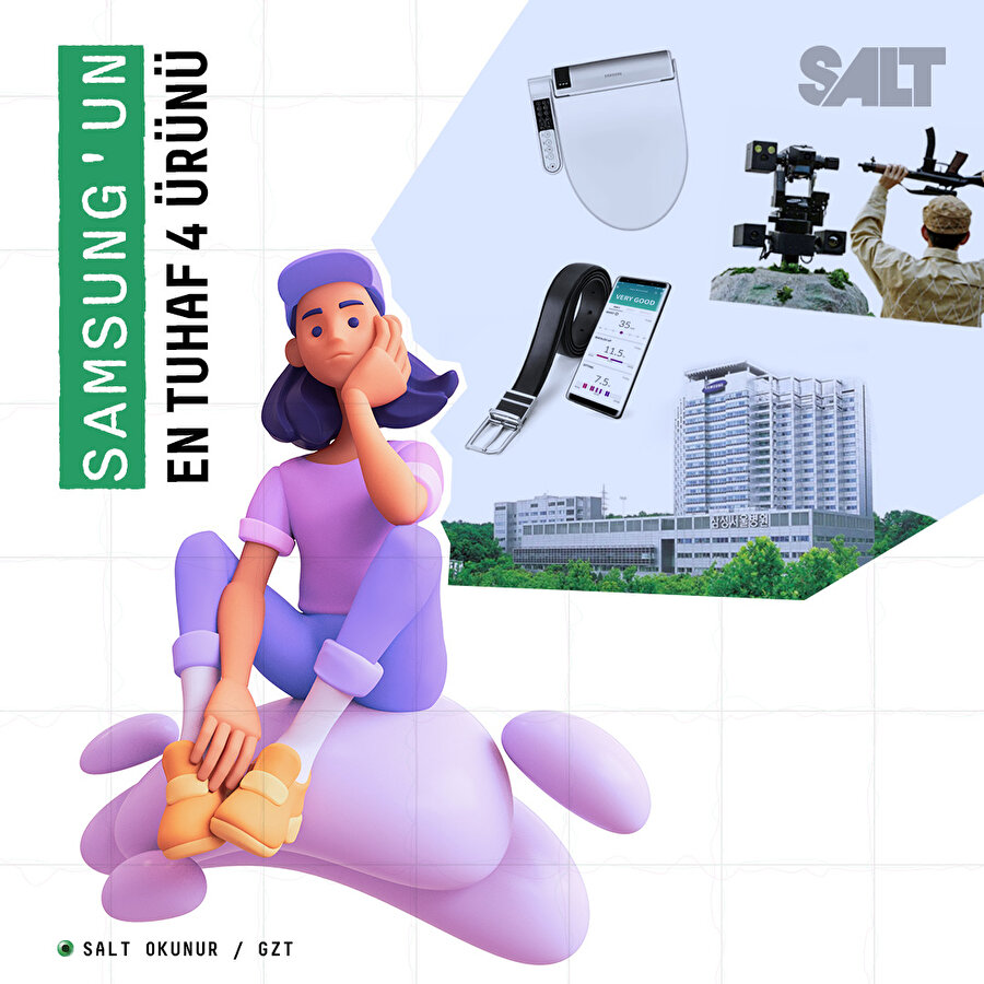 🙄Samsung'un en tuhaf 4 ürünü