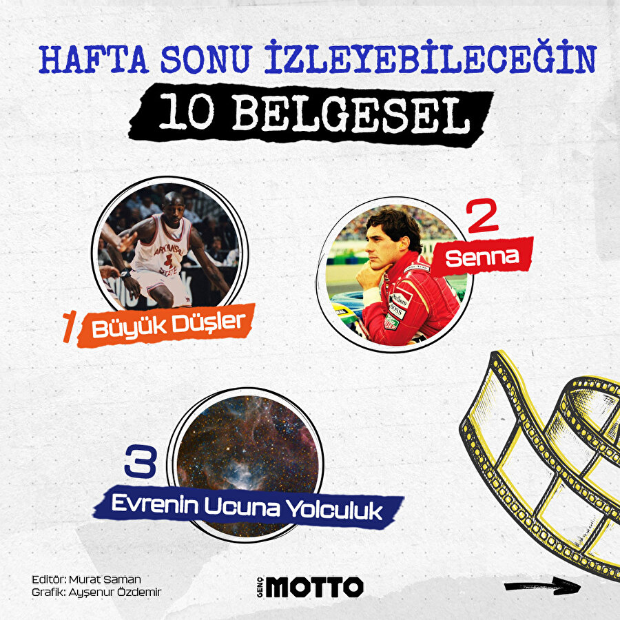 Hafta sonu izleyebileceğin 10 belgesel 🤓