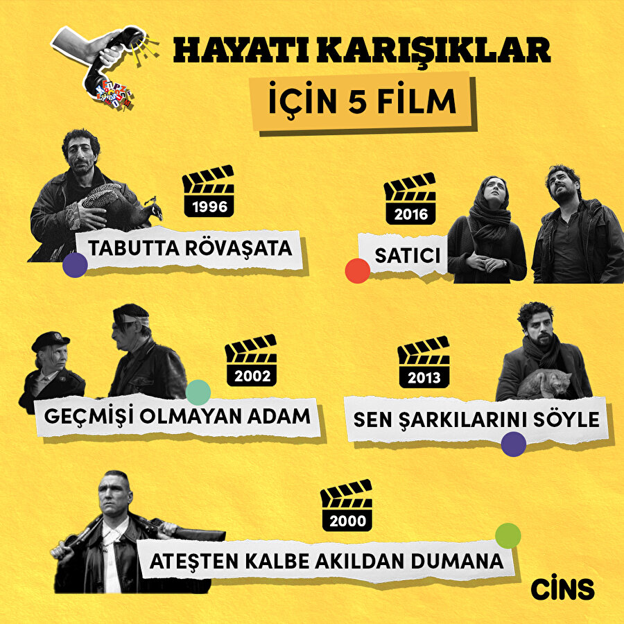Hayatı karışıklar için 5 film