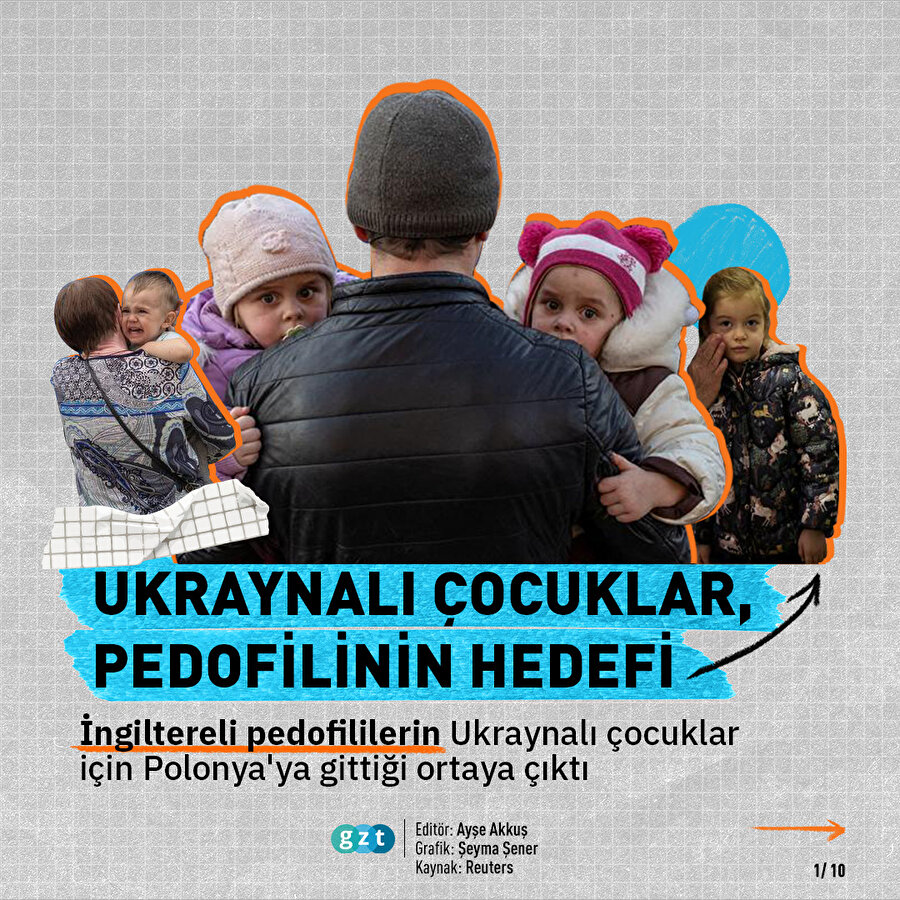 Ukraynalı çocuklar pedofililerin hedefinde!