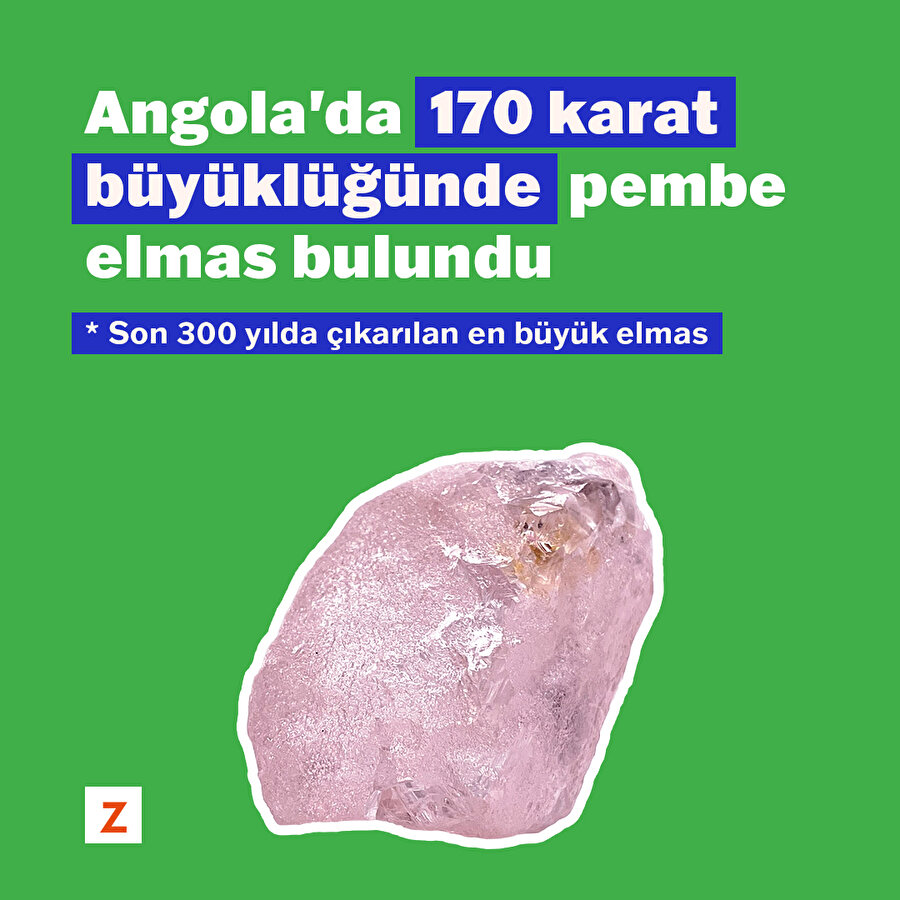 Son 300 yılda çıkarılan en büyük elmas