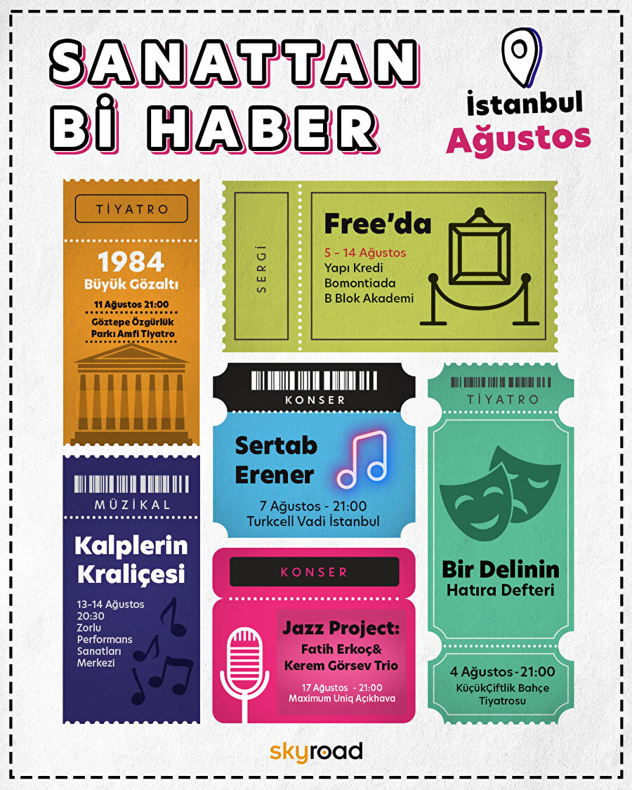 Sanattan bi haber 🎭