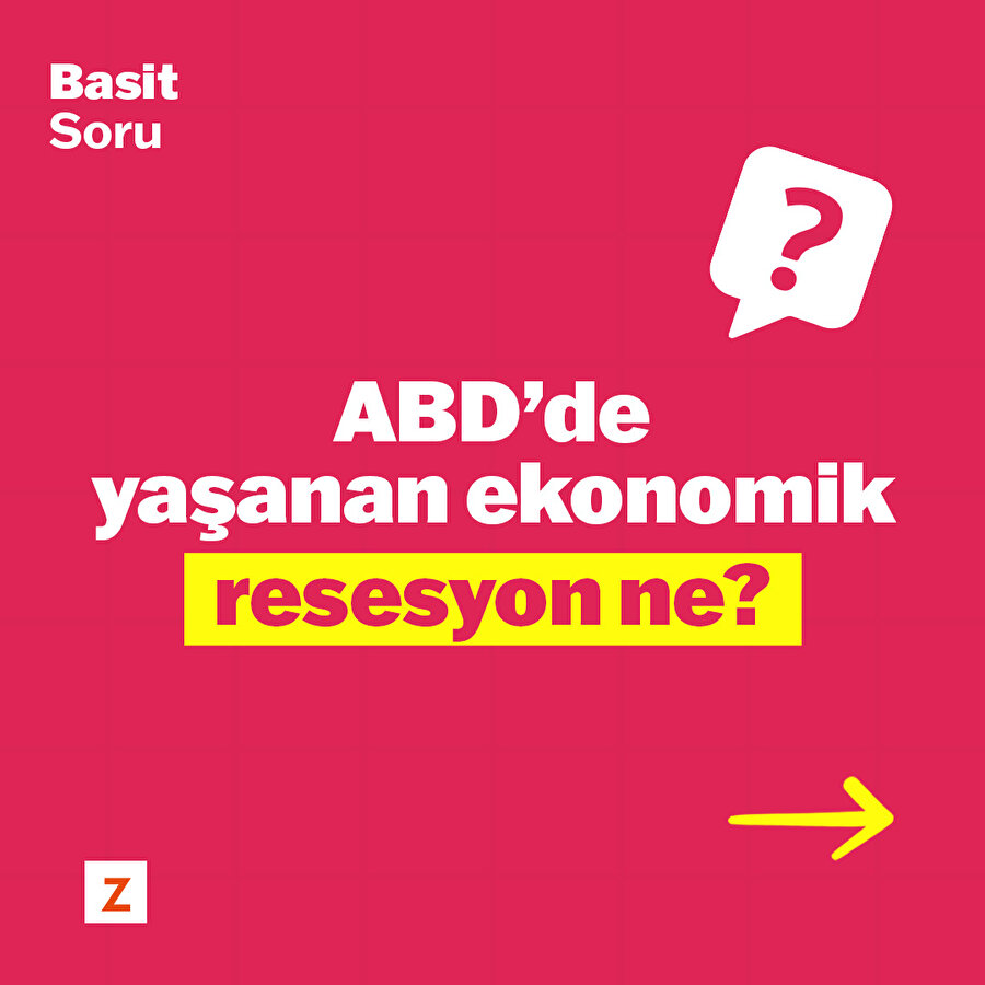 ABD'de yaşanan ekonomik resesyon ne?