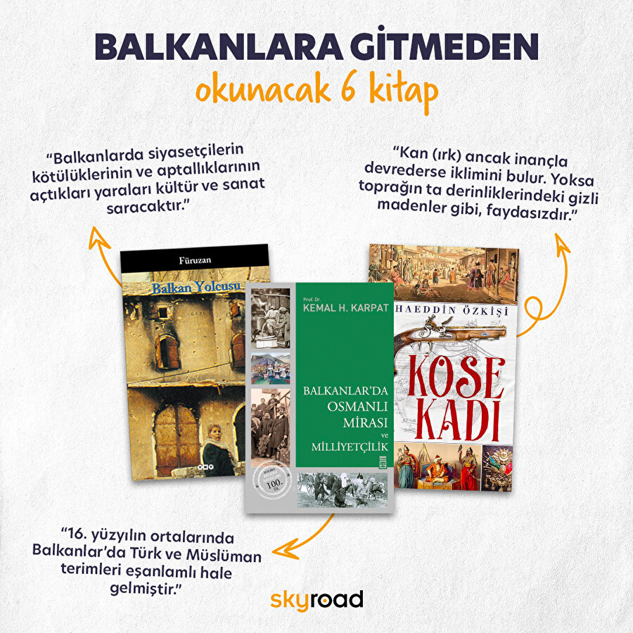 Balkanlara gitmeden okunacak 6 kitap 📚