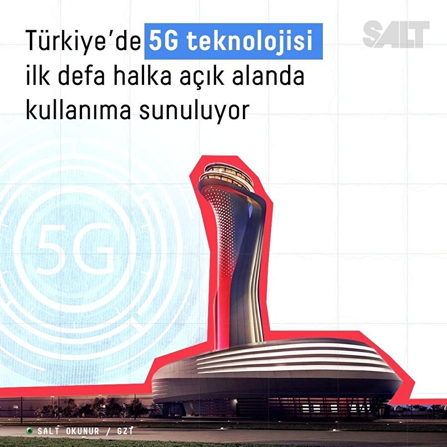 Türkiye'de 5G teknolojisi ilk defa halka açık alanda kullanıma açılıyor