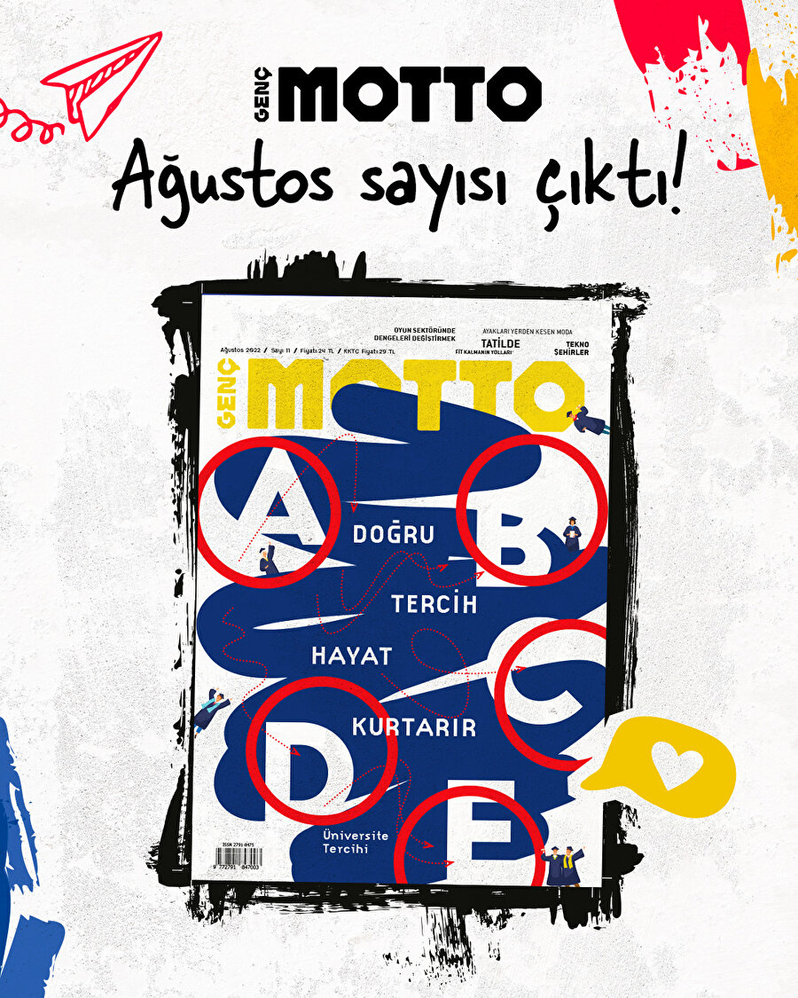 Genç Motto Ağustos sayısı çıktı 🙌