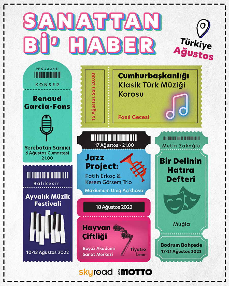 Sanattan bi' haber (Ağustos 2022)