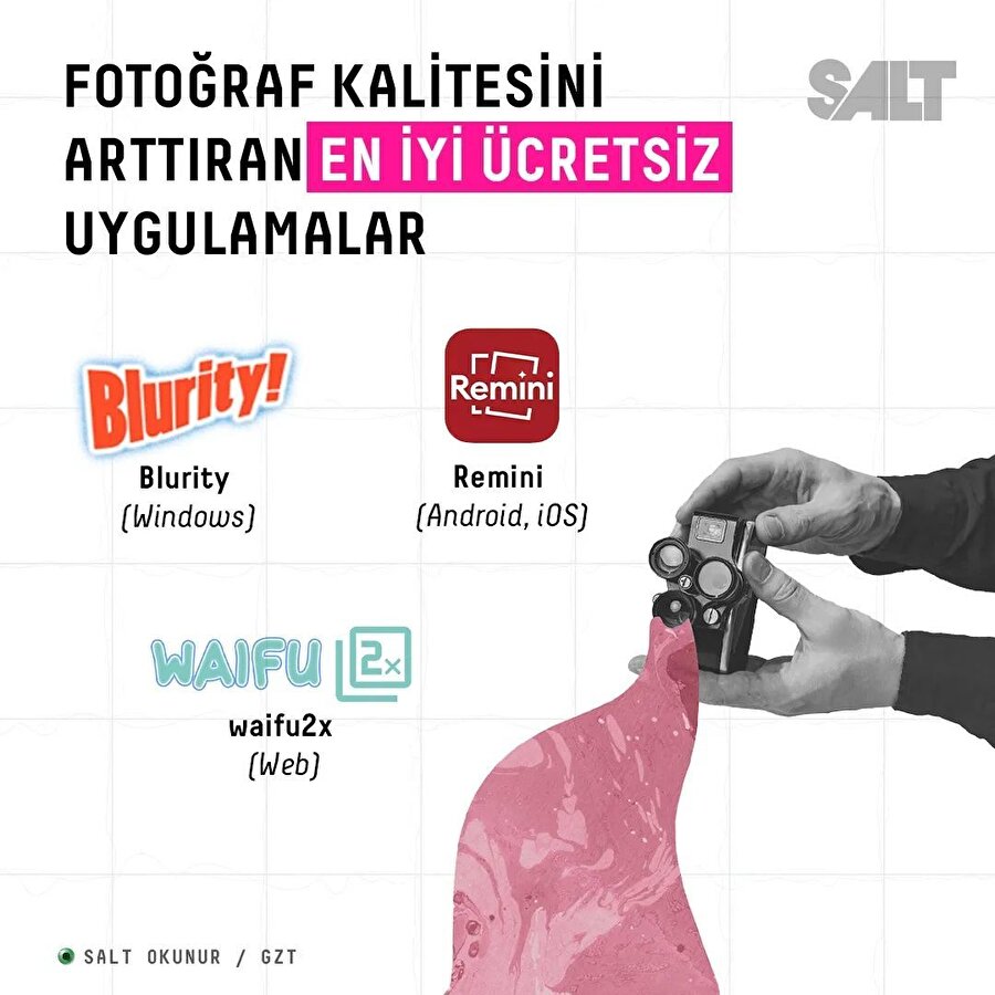Fotoğraf kalitesini artıran en iyi ücretsiz uygulamalar