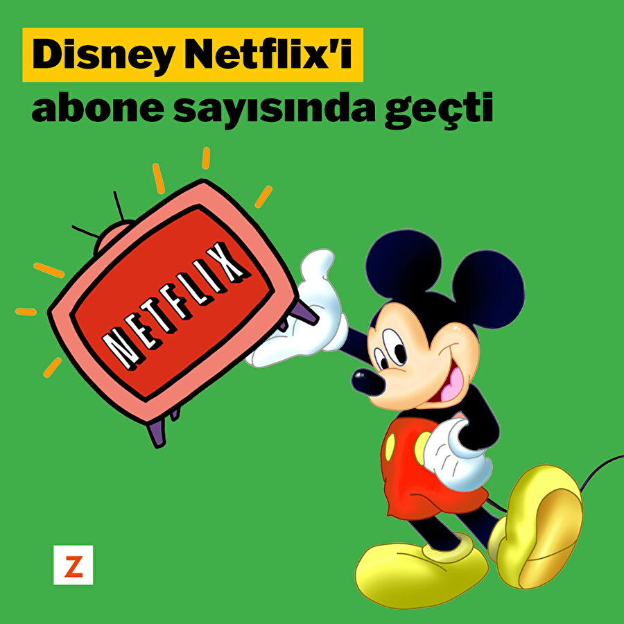 Disney Netflix'i abone sayısında geçti