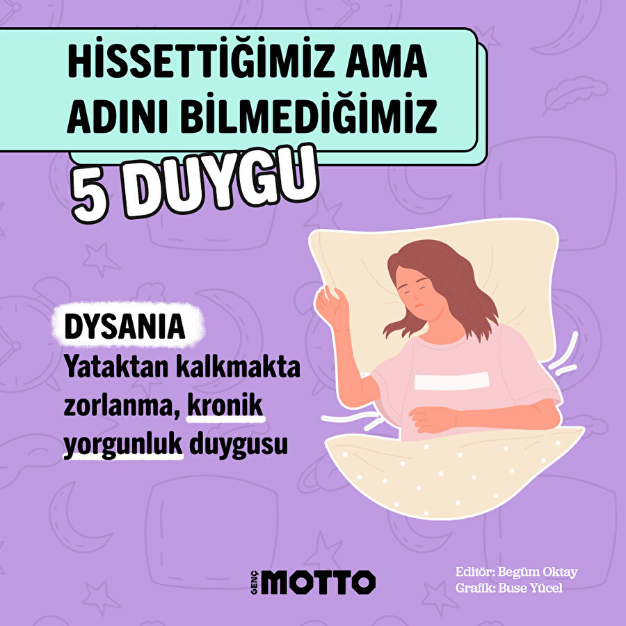 Adını bilmediğimiz 5 duygu