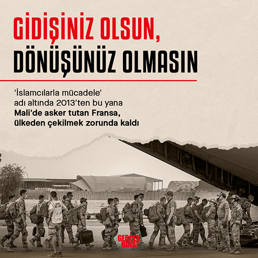 Fransa, Mali'den çekildi