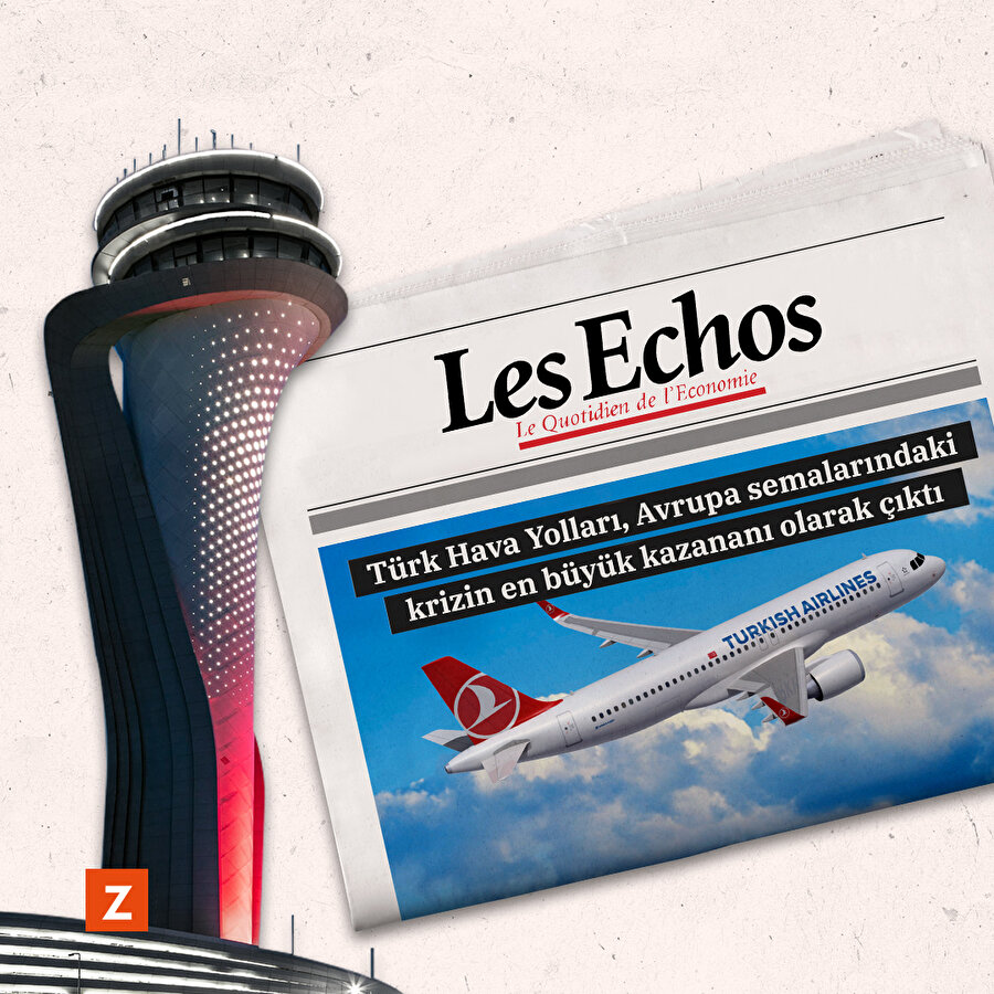 Türk Hava Yolları, Avrupa semalarındaki krizin en büyük kazananı olarak çıktı