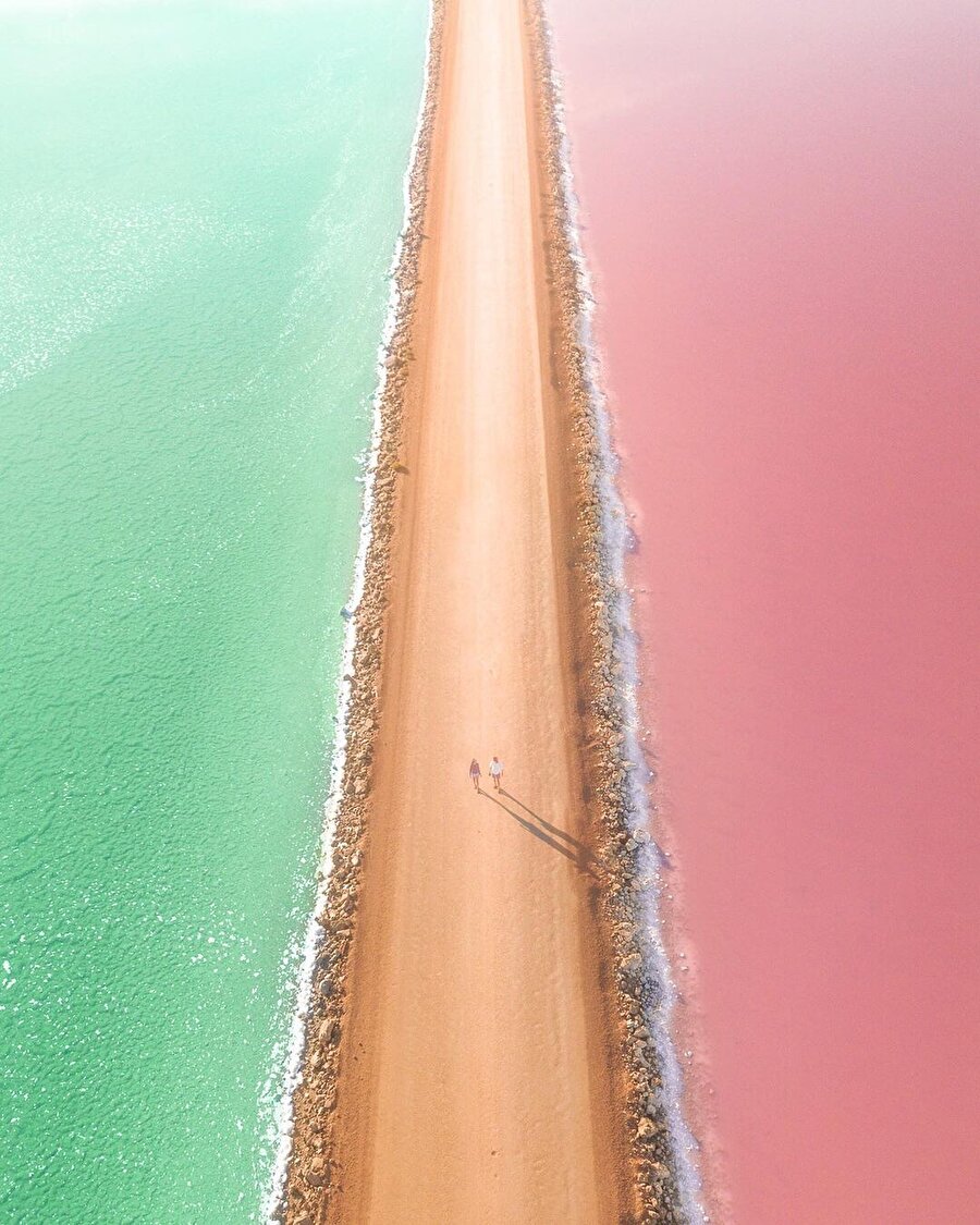 Peri̇ masallarından fırlamış bir göl: Lake Macdonnell Gölü ✨