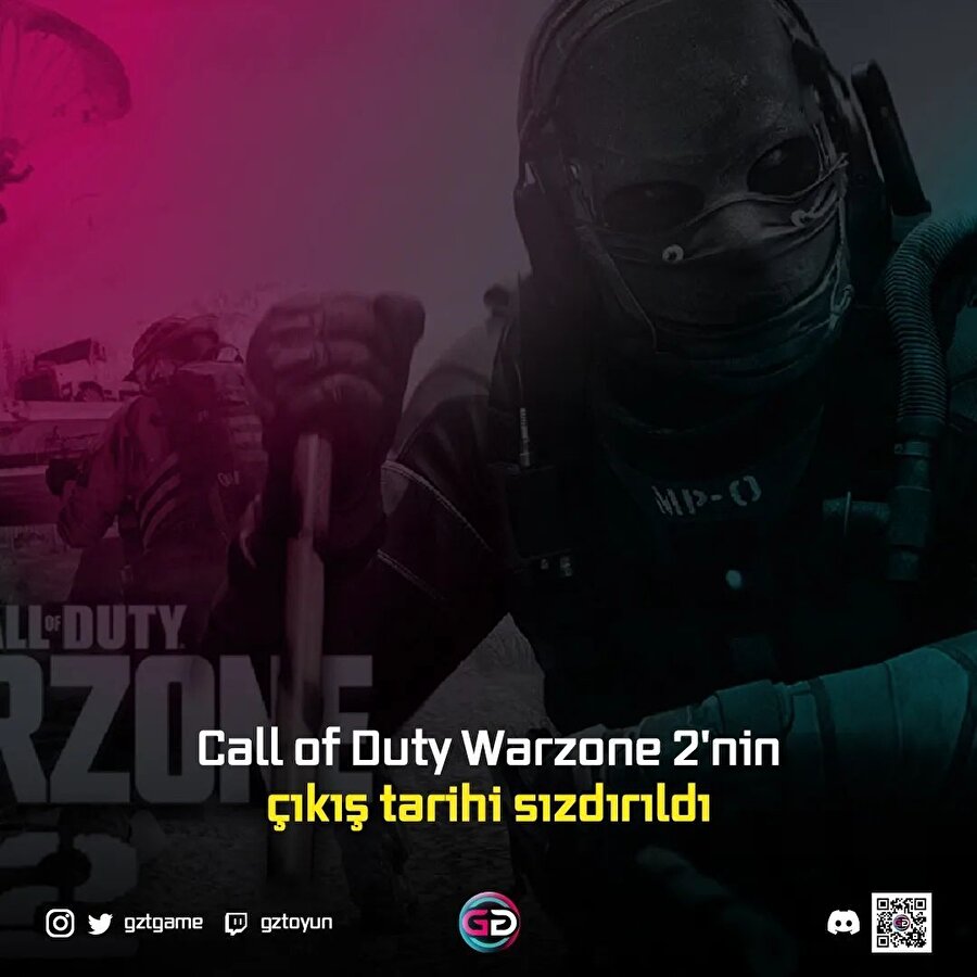 Warzone 2, 16 Kasım'da piyasaya çıkacak