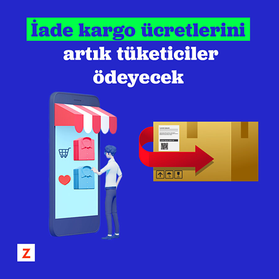 İade kargo ücretlerini tüketiciler ödeyecek