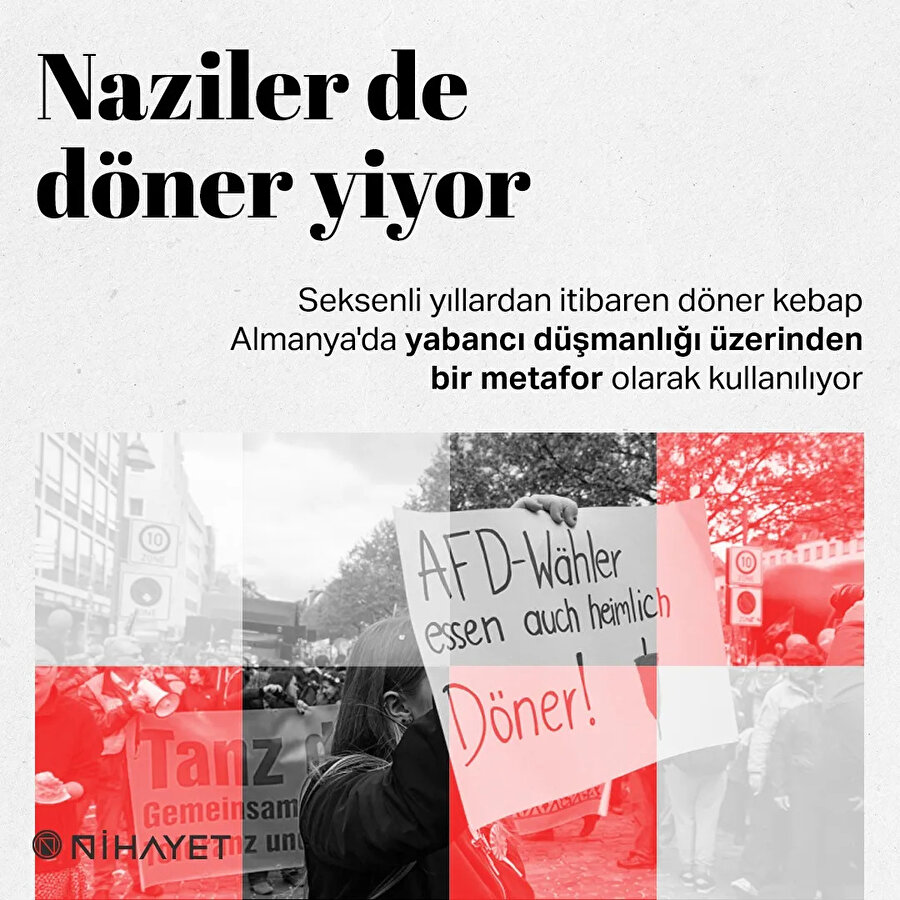 Naziler de döner yiyor