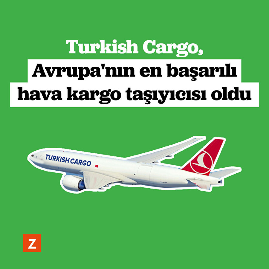 Turkish Cargo Avrupa'da birinci oldu