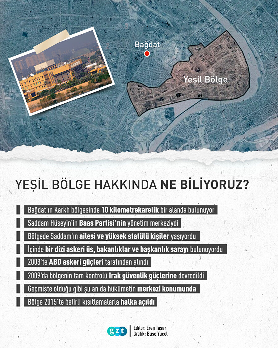 Irak'taki 'Yeşil Bölge' neden önemli?