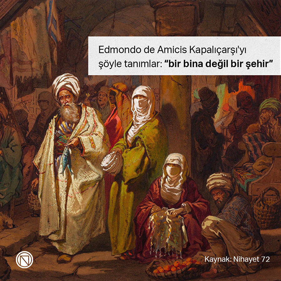 Kapalıçarşı sadece bina değil