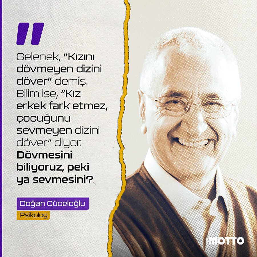 Doğan Cüceloğlu'ndan evlat sevgisine dair