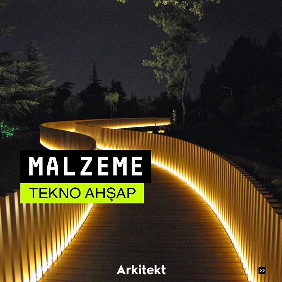 Malzeme: Tekno Ahşap