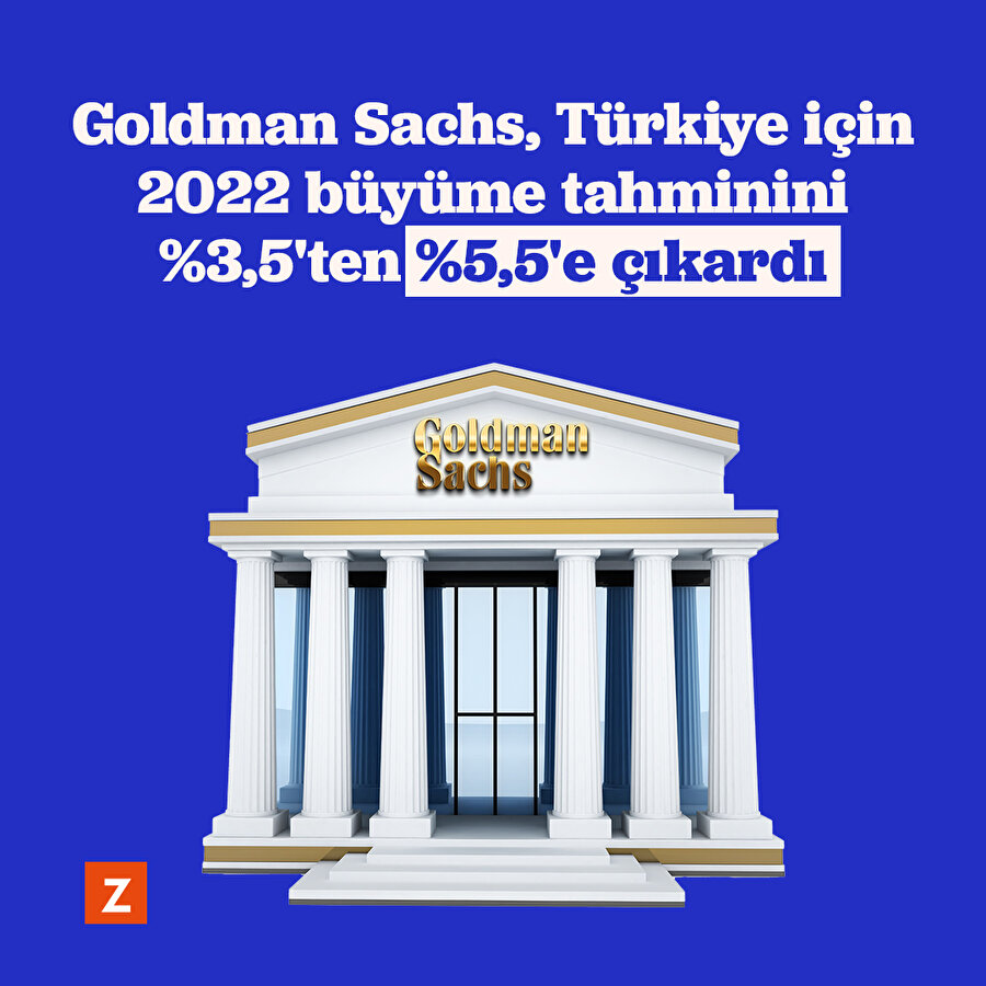 Goldman Sachs Türkiye için büyüme tahminini güncelledi