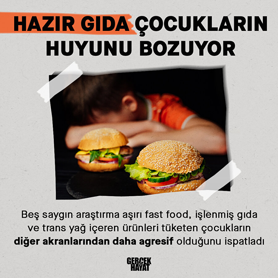 Çocuğunuzu hazır gıdadan koruyun