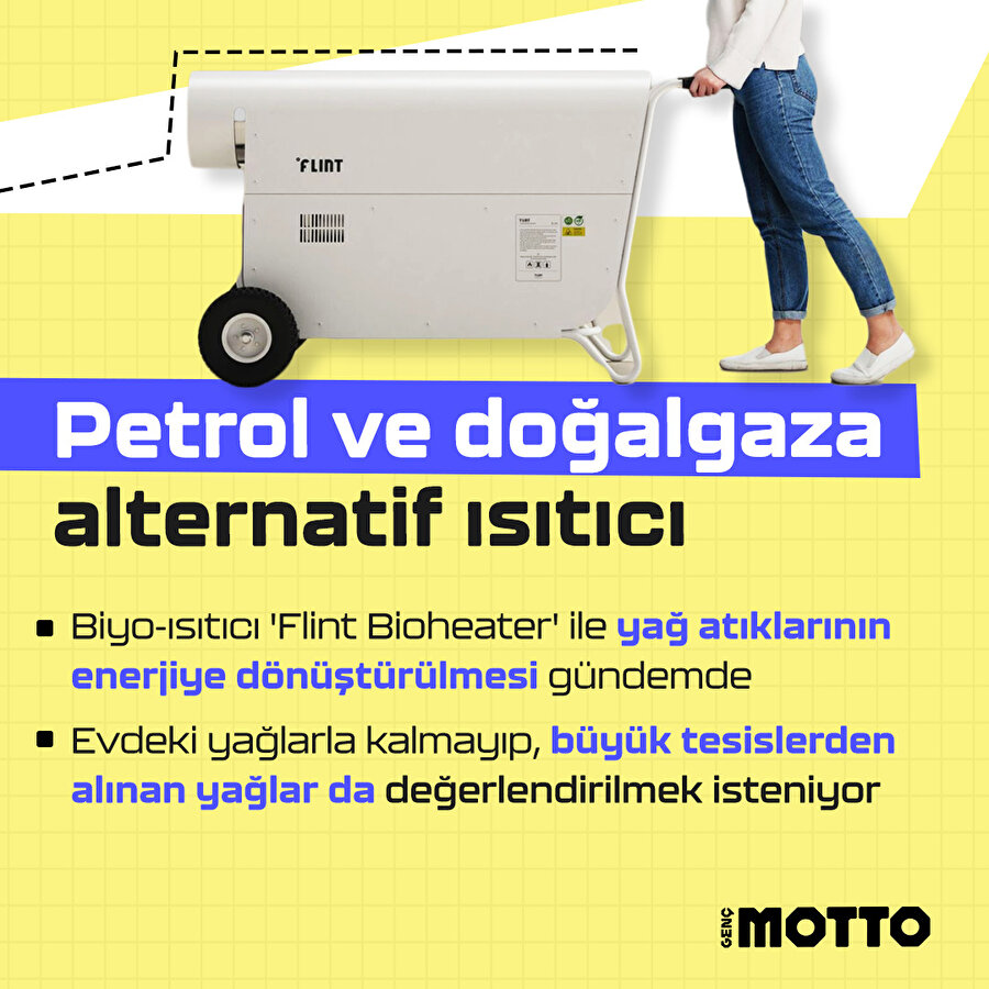 Biyo-ısıtıcılarla yağ atıkları enerjiye dönüşüyor 