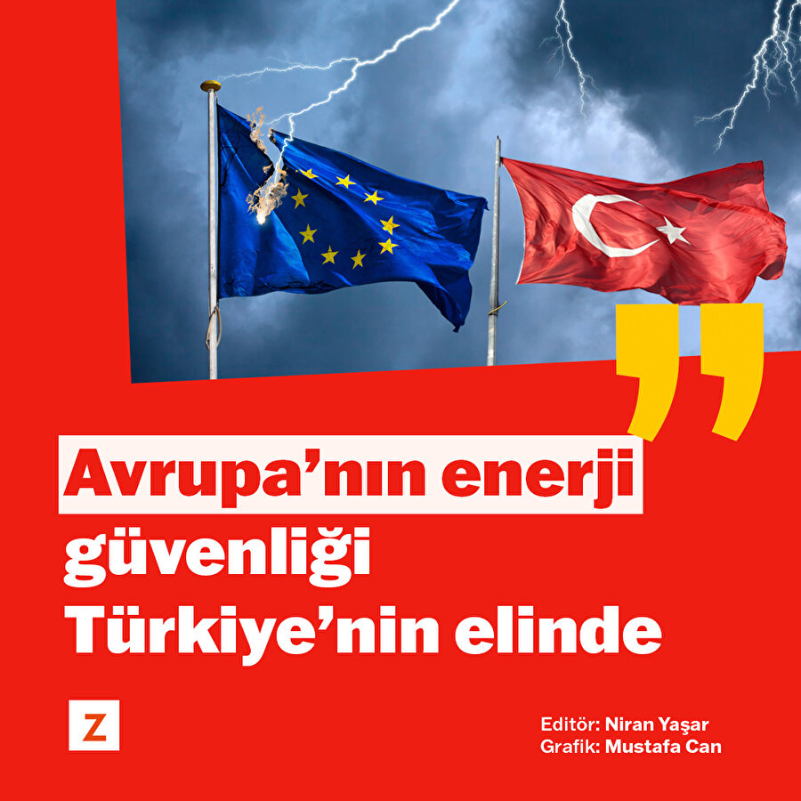 Avrupa'nın enerji güvenliği Türkiye'nin elinde