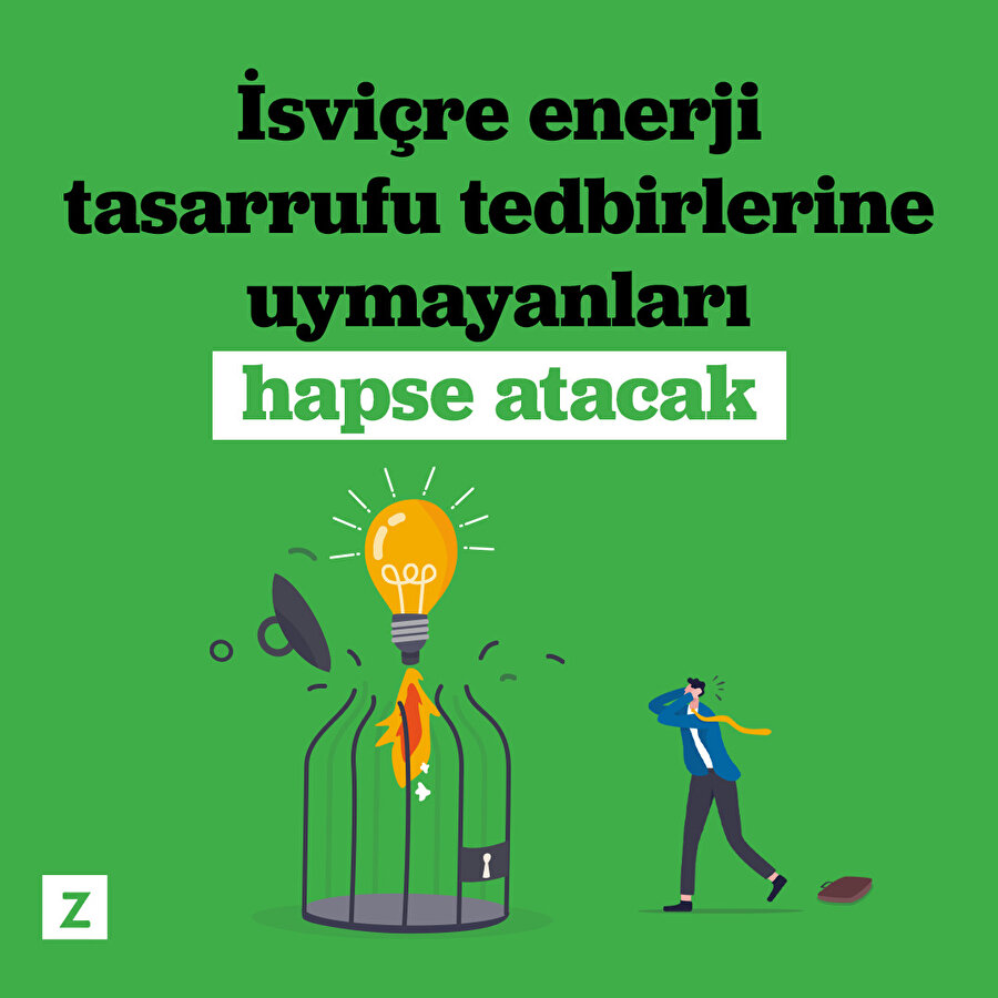İsviçre'de enerji tasarrufu yapmayanları cezalandıracak