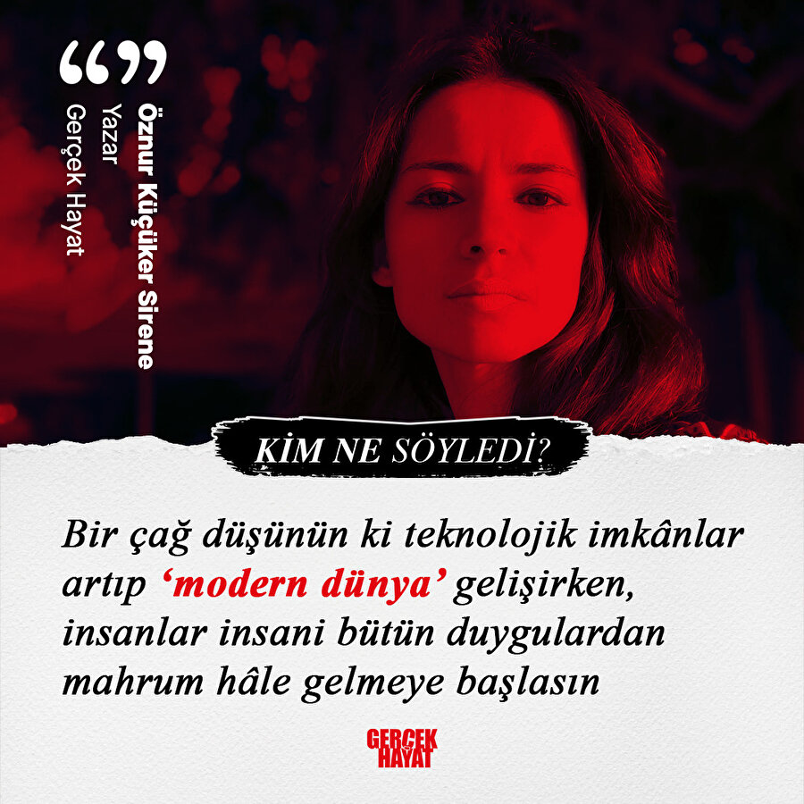 Modern çağ gelişirken insanlık geri kaldı