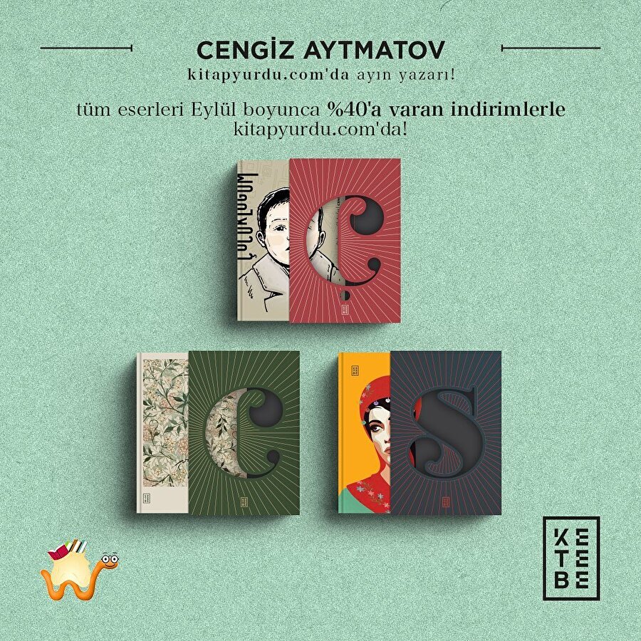 Cengiz Aytmatov, Kitapyurdu.com'da ayın yazarı!📌