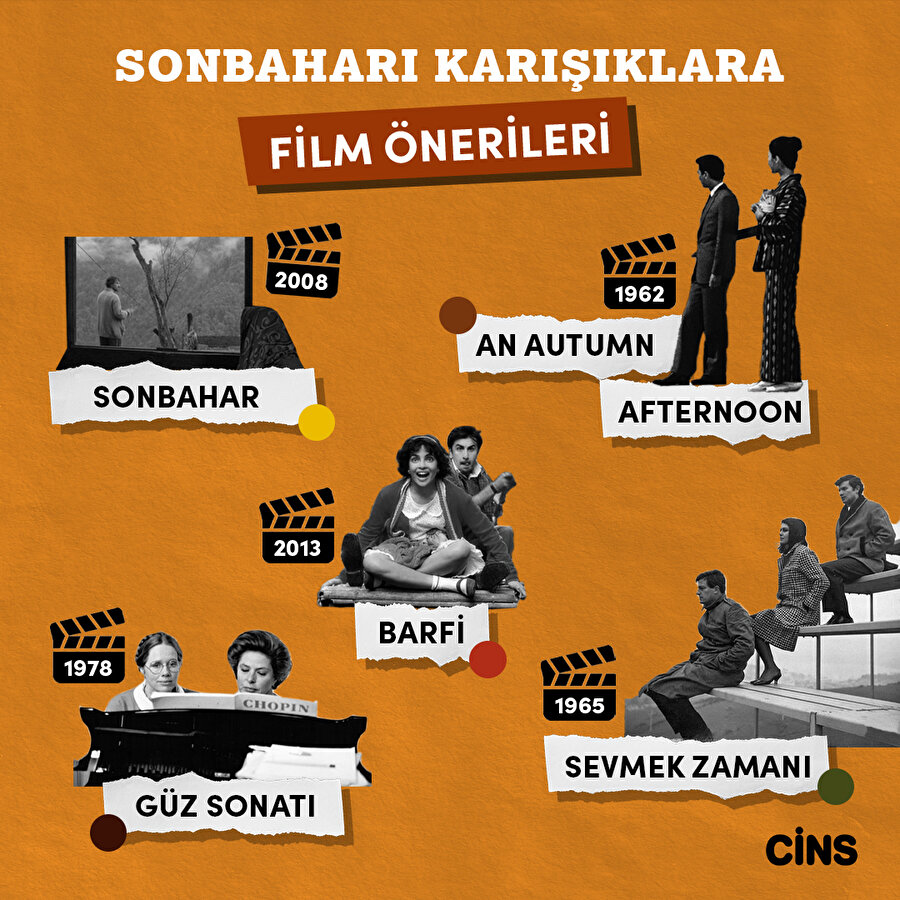 Sonbaharı karışıklara 5 film önerisi