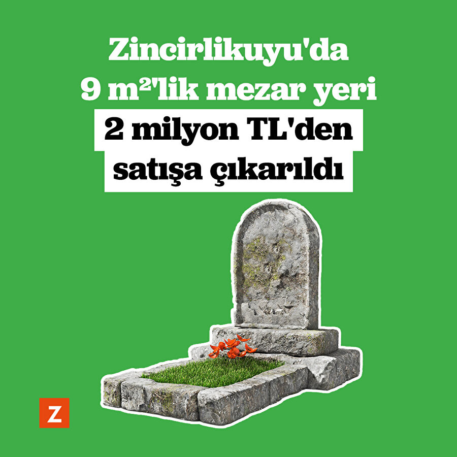 Daire fiyatına mezar satılıyor