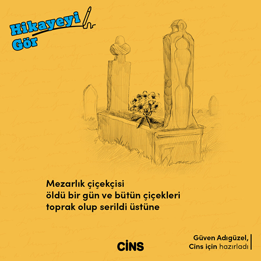 Mezarlık çiçekçisinin hikâyesi