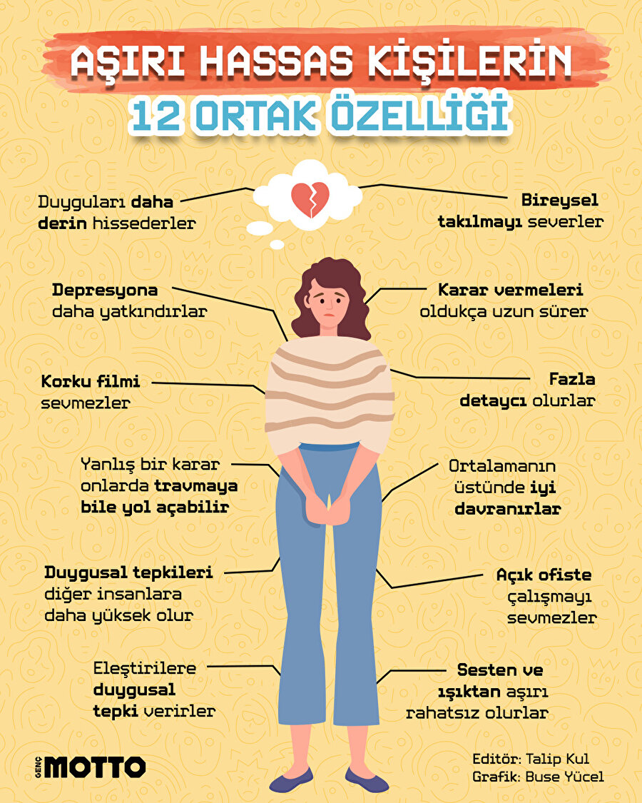 Aşırı hassas kişilerin 12 ortak özelliği