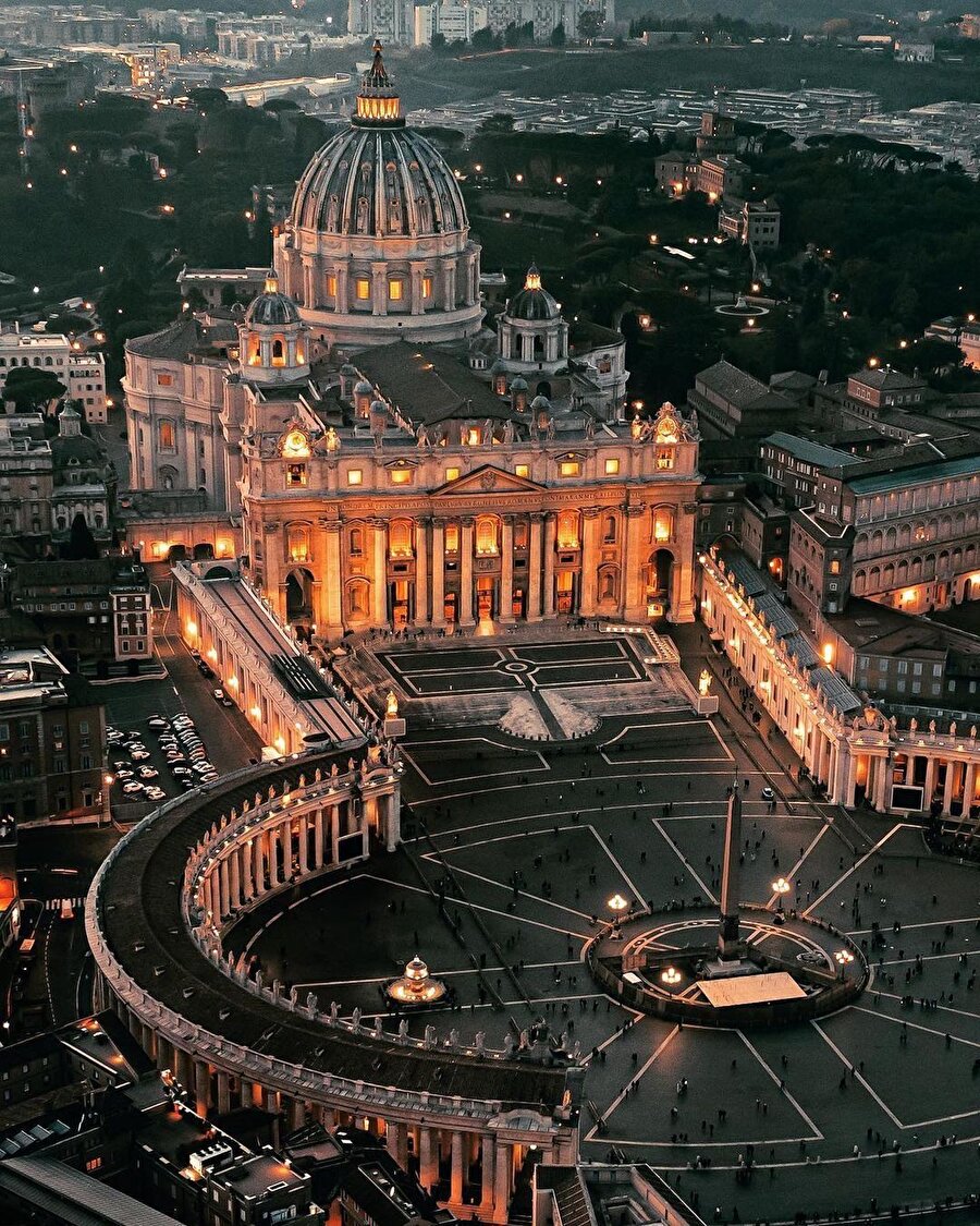 Eşsiz Roma mimarisi... 