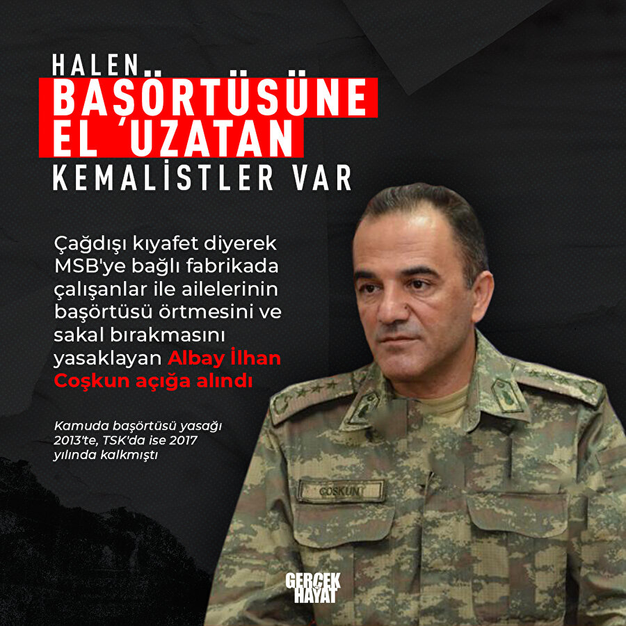 Yıl 2022 ve başörtüsü zulmü halen bitmedi