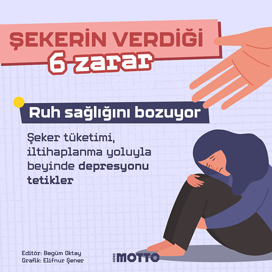 Şekerin vücudumuza verdiği 6 zarar