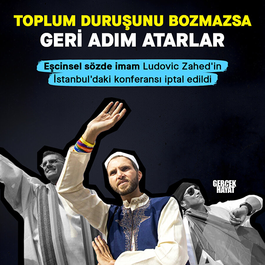 Sapkınlık konferansı iptal edildi