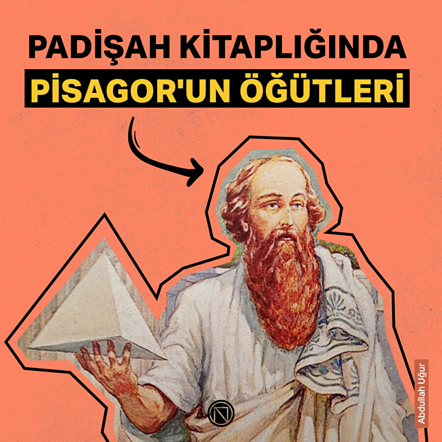 Padişah kitaplığında Pisagor'un öğütleri