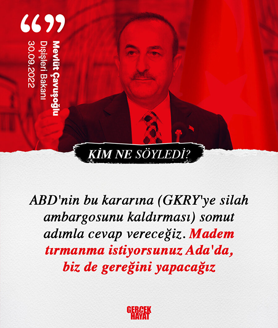 Mevlüt Çavuşoğlu: Biz de gereğini yaparız