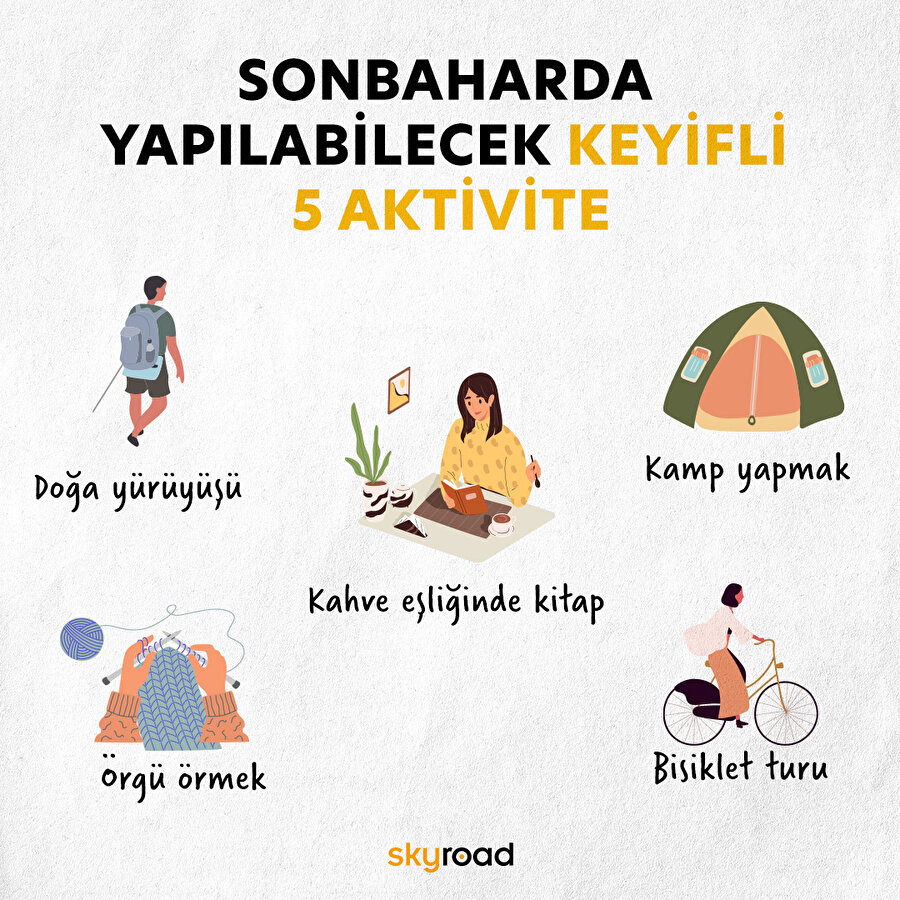 Sonbaharda yapılabilecek keyifli 5 aktivite 🍂