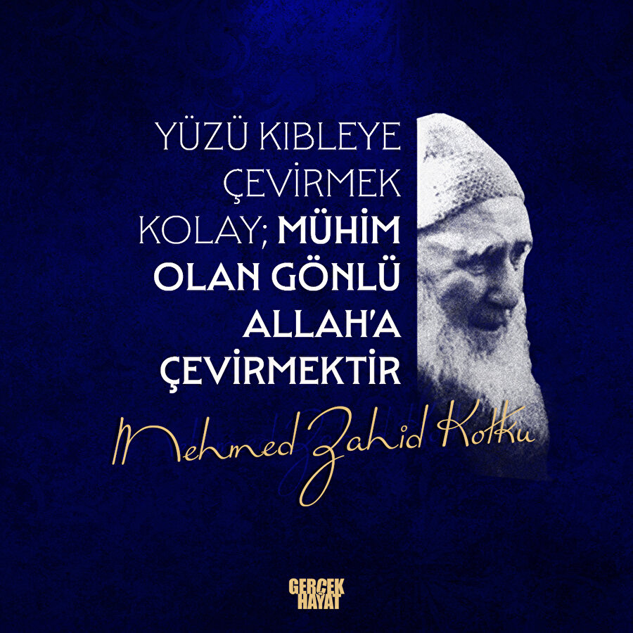 Gönlü Allah'a çevirmek