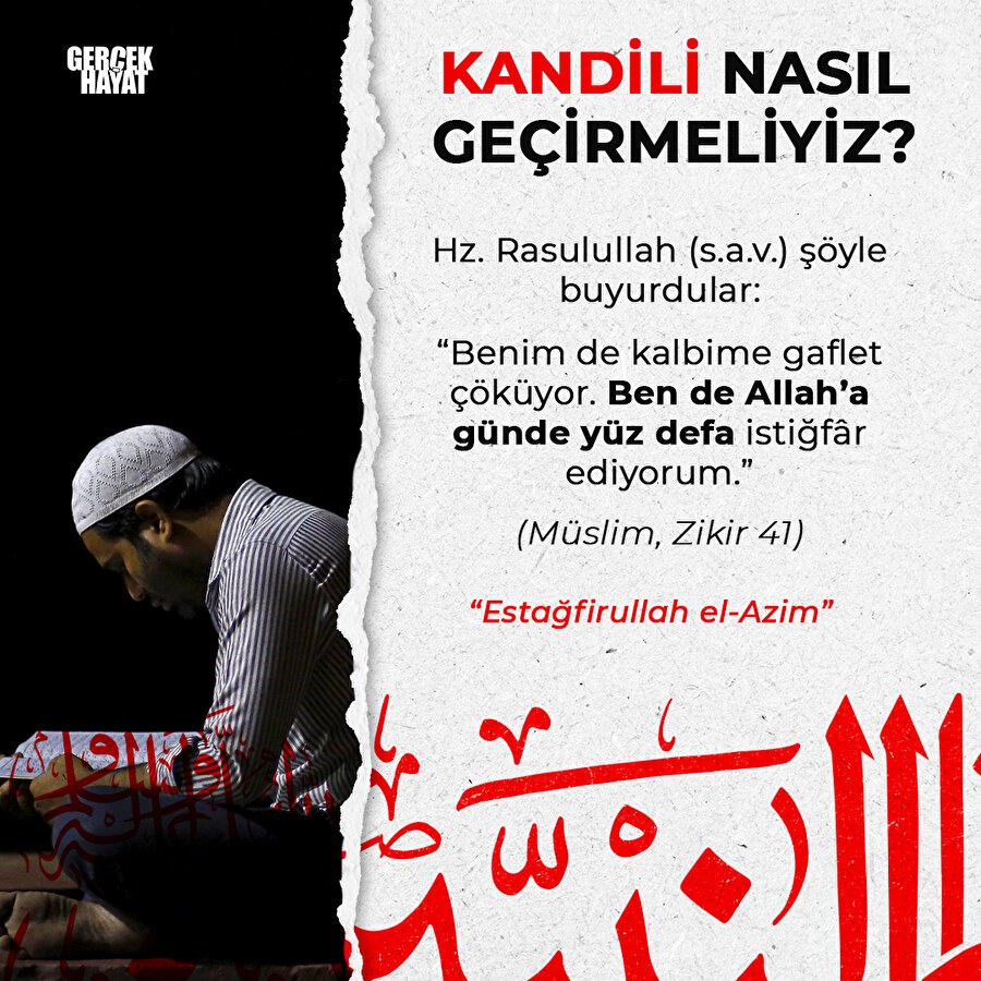 Kandilimiz nasıl yanacak?