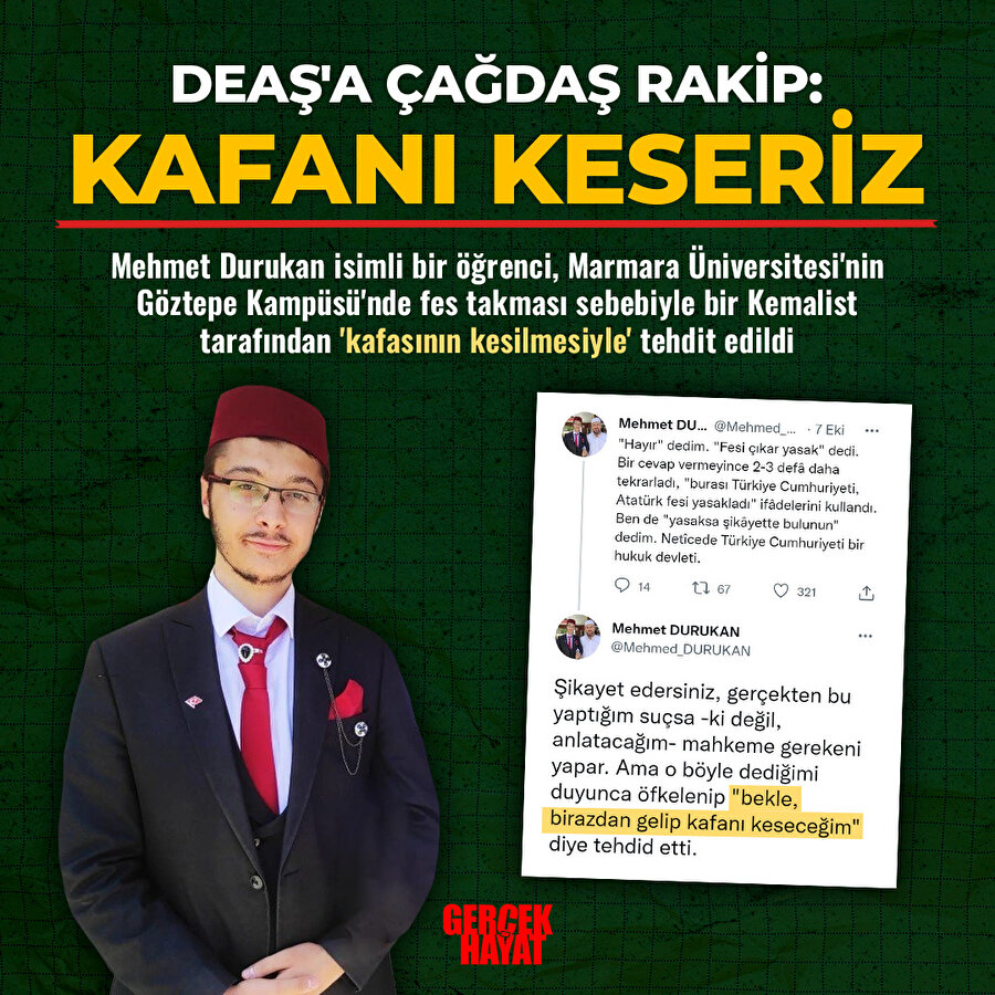 Fes takmanın cezası ne zaman ölüm oldu?